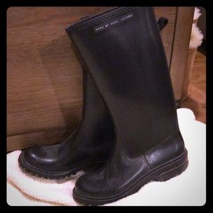 Marc Jacobs Rain Boots Black